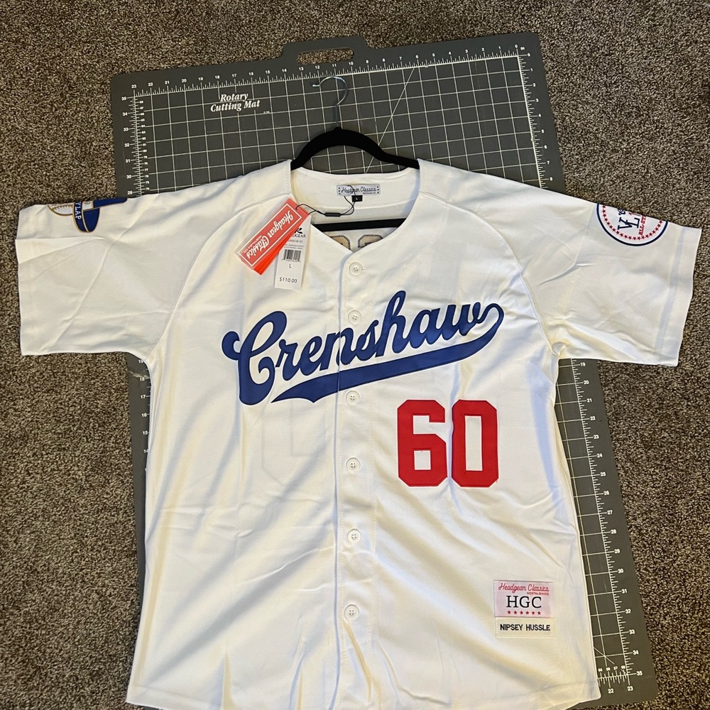 Crenshaw Nipsey Hussle Dodger Jersey